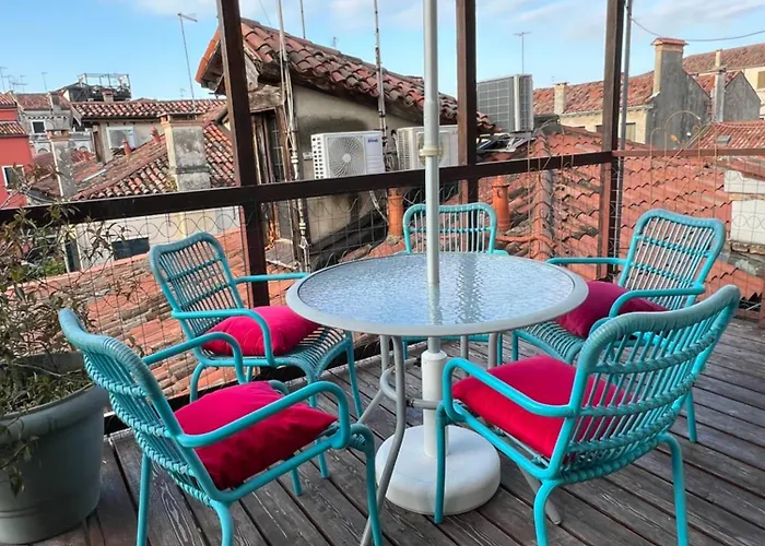 Tintoretto 1 Con Terrazza Sopra Il Tetto, 3 Bagni, 3 Grandi Da Letto, Super Nuovo Apartment